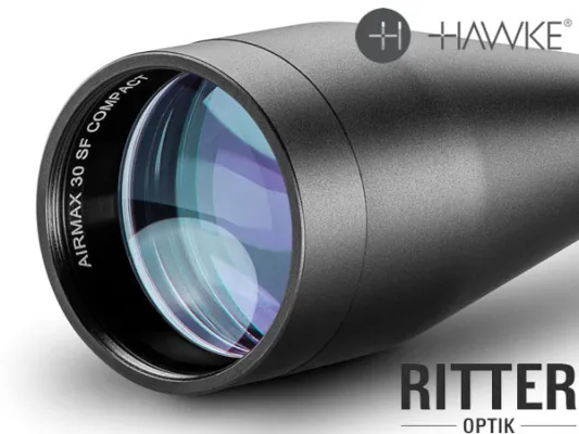 Hawke Airmax 30 SF Kompakt 6-24x50 AMX IR Leuchtabsehen - Side Parallaxe - 1/10 MRAD objektiv